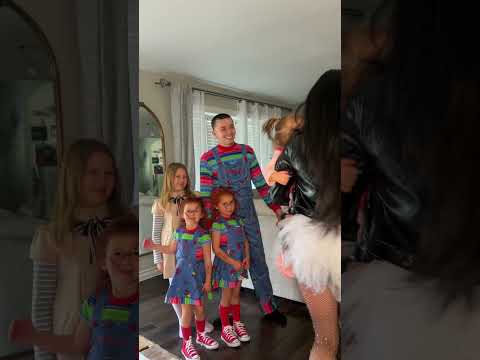 Our costume transition 🎃👻￼