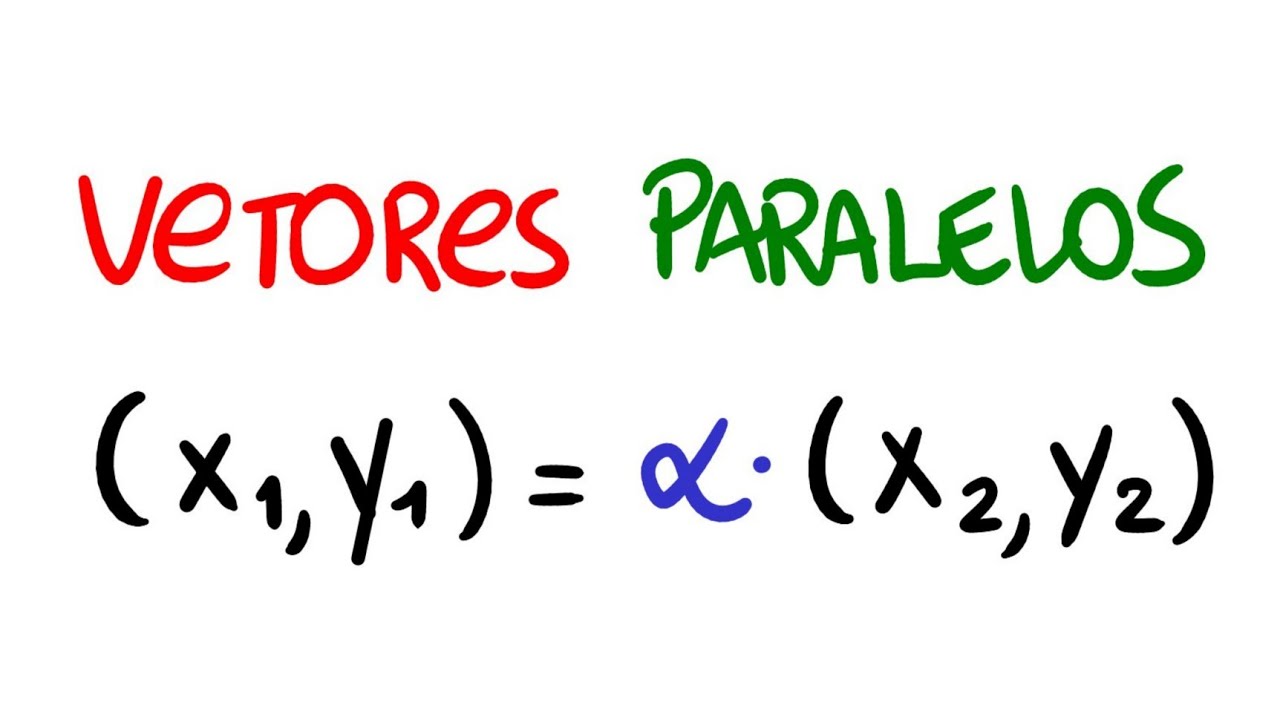 🍏 VETORES PARALELOS