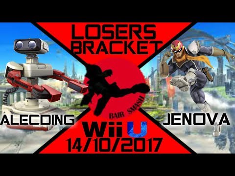 Bair Smash 17 Losers Round 2 - Alecding (R.O.B.) Vs. BS | Jenova (Captain Falcon) - Smash Wii U