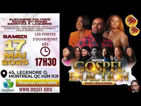 OQSEF -  Gospel en action pour l'éducation