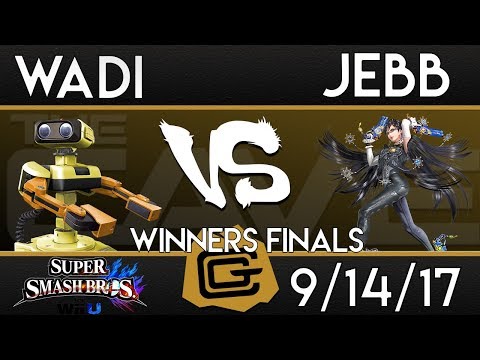 TCG Sm4sh - Jebb (Bayonetta) vs WaDi (R.O.B) - Winners Finals - Smash 4 - 9/14/17