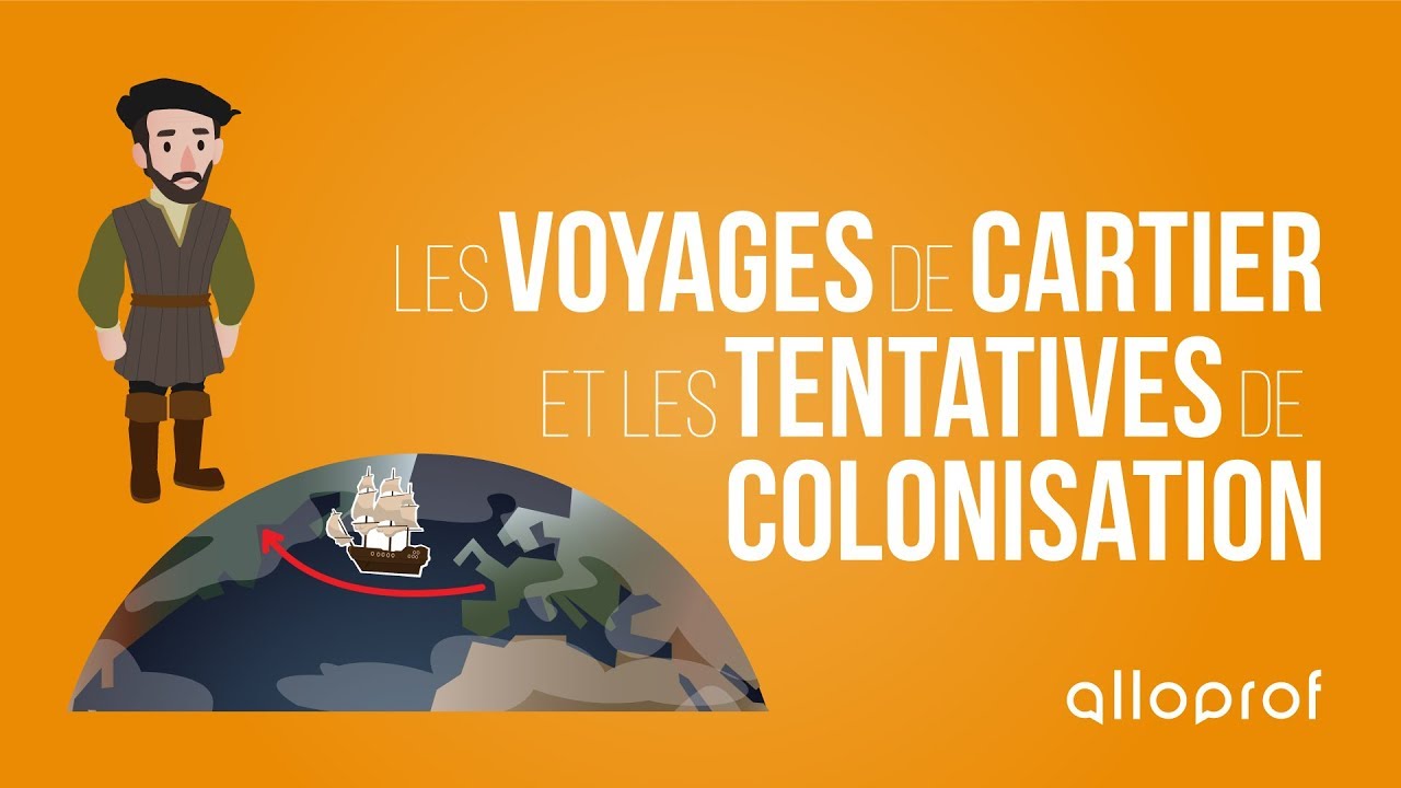 Les voyages de Cartier et les premières tentatives de colonisation