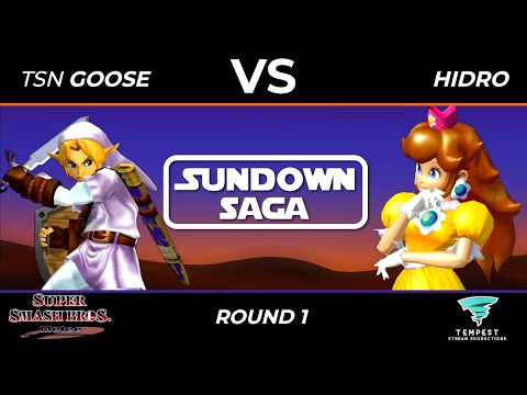 TSN | Goose (Link) vs Hidro (Peach) - Melee Round 1 - Sundown Saga 2024