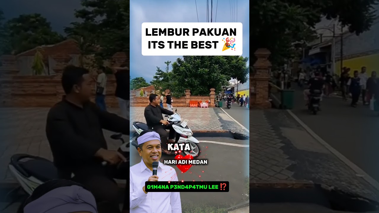 lembur Pakuan ITS THE BEST 👍 #kdmsociety #masukberanda #kangdedymulyadi #beritaterkini #duet #news