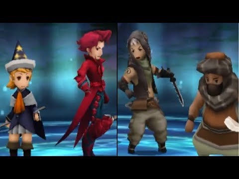 Bravely Second English - Optional Boss: Fiore DeRosa or Jackal (Hard Mode)