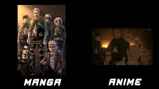 Download lagu Manga Vs Anime Attack on Titan Season 4 Episode 24 Gathering a squad against Eren mp3