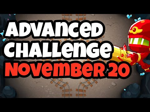 BTD6 Advanced Challenge | only pro btd6 players can beat this | 20.11.2022
