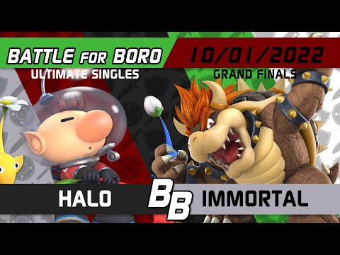 Battle for Boro #1 Grand Finals - Halo (Olimar) vs. Immortal (Bowser, Lucina) - Smash Ultimate