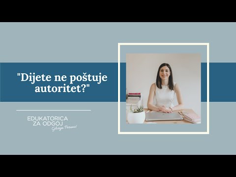 "Što kad dijete ne poštuje autoritet?"