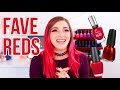 My TOP 10 Favorite Red Nail Polishes! || KELLI MARISSA