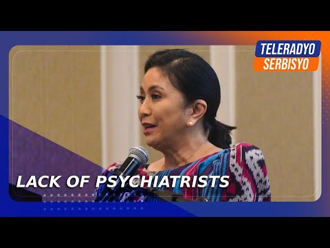 Ex-VP Robredo sounds alarm on lack of psychiatrists in PH