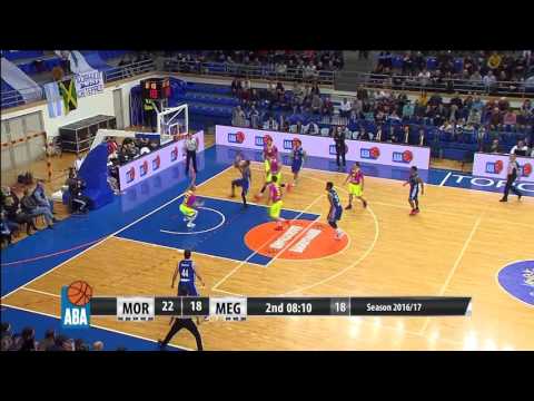 Clear the lane for Cameron Tatum (Mornar - Mega Leks, 22.2.2017)