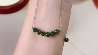 How to Make Adorable Beautiful Jade Necklace in Minutes! – Easy DIY Tutorial 💚