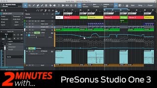 Video thumbnail for Presonus Studio One 3 DAW in action by Computer Music