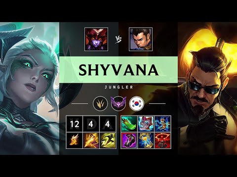 Shyvana Jungle vs Xin Zhao - KR Master Patch 25.11