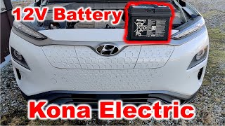 Hyundai Kona Electric: How to Change the 12V Battery?