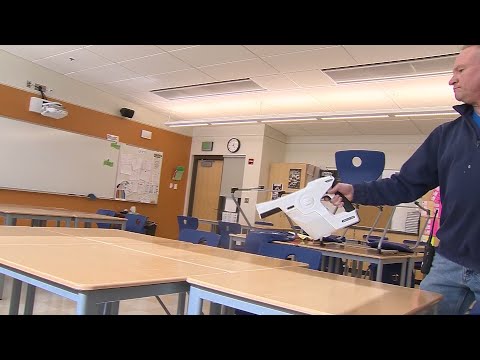 Mass. school 'deep cleaning' every classroom
