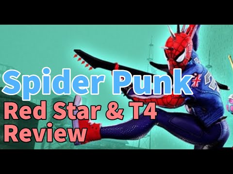 Spider-Punk! Web Warriors Team | Red Stars Orb and T4 Review | Marvel Strike Force - Free to Play