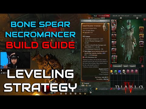 Diablo 4 Season 1 Bone Spear Necromancer Leveling Build Guide