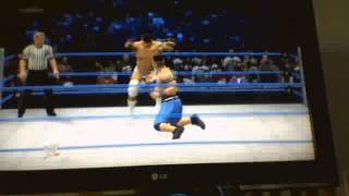 WWE 13 John Cena vs Jinder Majal extrem rules mach + explicacion sobre la vuelta de axelrex