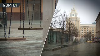 Видео: Самоизоляция в Москве: как выглядит столица после введения ограничений из-за коронавируса | день 9