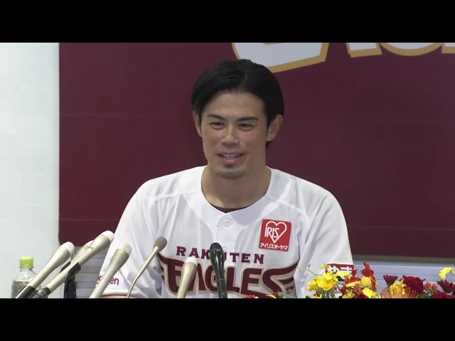 【イーグルス・今江敏晃監督 就任発表会見】共に就任が発表された渡辺直人ヘッドコーチの存在について 2023年10月17日