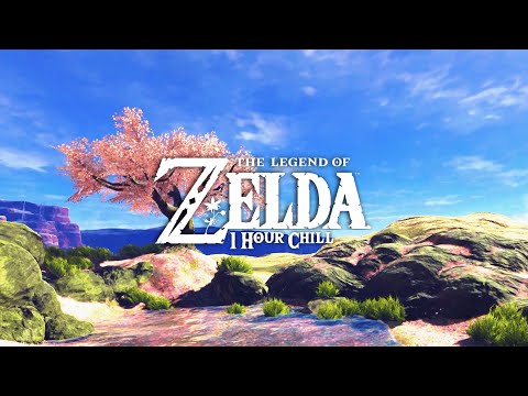 1 hour chill Zelda TotK/BotW to study/relax/sleep