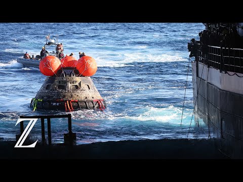 Artemis-Mondmission: Orion-Kapsel der Nasa ist zurück auf der Erde