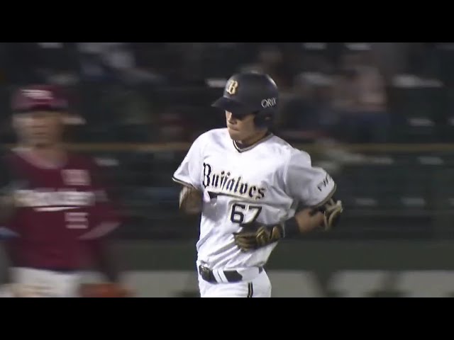 【5回裏】バファローズ・中川のレフトスタンドへのプロ初ホームランで貴重な追加点!! 2019/5/10 B-E