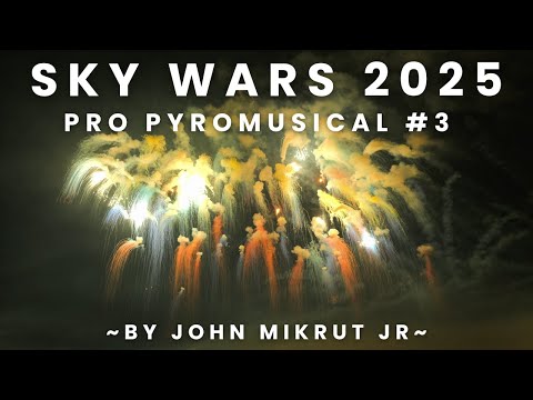 【4K】Sky Wars 2025 - Winning Pro Pyromusical by John Mikrut Jr - Breathtaking Choreography!