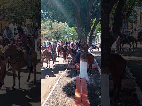 Linda cavalgada No Destrito De Barbosa Ferraz PR