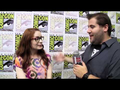 Interview with Felicia Day at Comic-Con 2011.