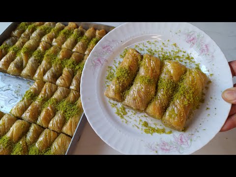 📣Siparişlere Yetişemediğim Birmânia Baklava Tarifi🔝Fıstıklı Birmânia Baklava Nasıl Yapılır /Ev Baklavası