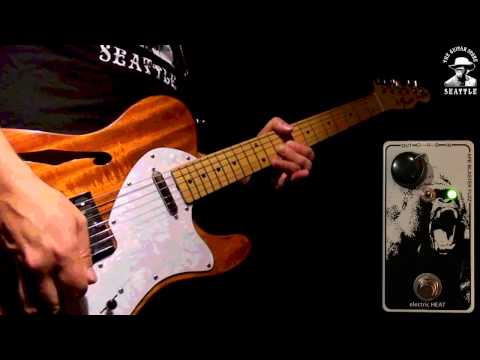 Electric Heat APE BLASTER FUZZ demo for the Seattle Guitar Store