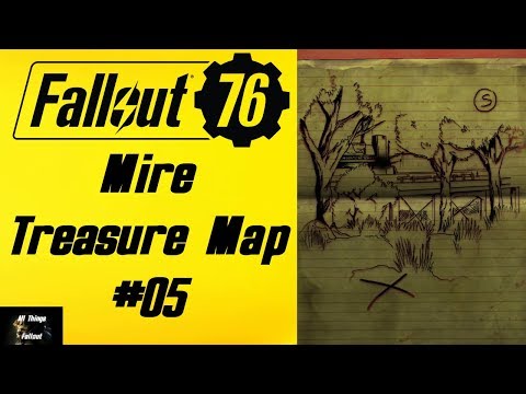 Fallout 76 Mire Treasure Map #05 Location