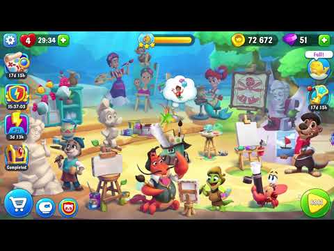 Fishdom 6961 Level - 18 moves - NO BooSTERS