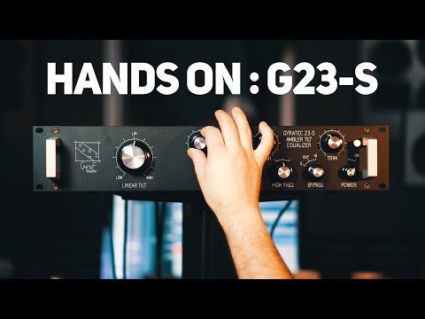 Hands on: Dimi Conidas and his G23-S from Gyraf Audio