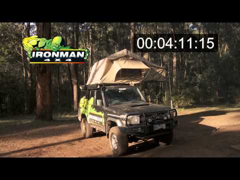 How To Setup Ironman 4x4 Rooftop Tent & Awning