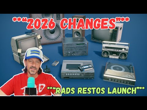 Big Channel Changes 2026: Rads Restos Launch!