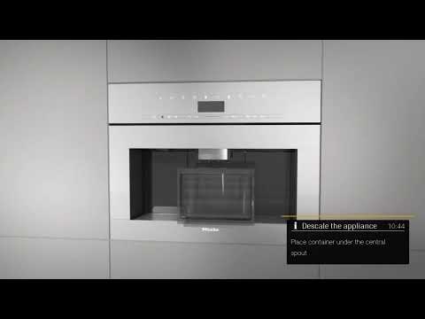 Miele CVA Coffee Machine - Descaling