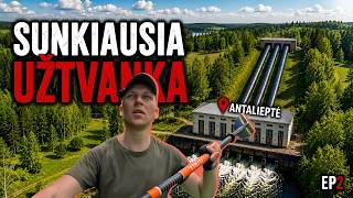 Kelionė Šventosios upe 2 Diena | Pirmos užtvankos
