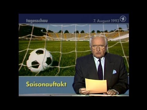 Tagesschau vom 07.08.1993 Spielbericht VFB Leipzig : Dynamo Dresden 1.Bundesliga 1993/94