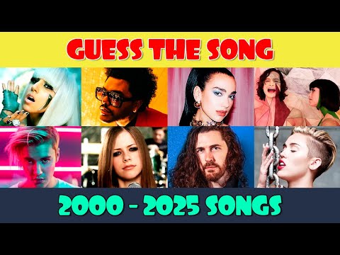 Guess the Song 2000-2025 🎶 100 Songs Music Quiz
