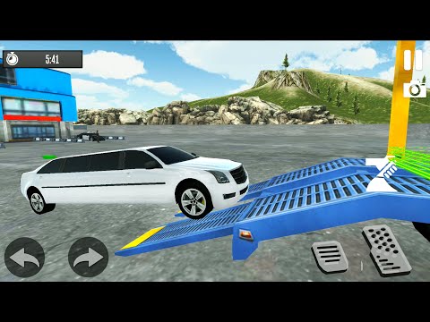Police Limousine Transportation #14 - Police Trailer Truck Drive - Android Gameplay