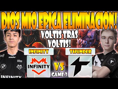THUNDER AWAKEN VS INFINITY BO3[GAME 3]ELIMINACIÓN PARKER VS KNIGHT - BTS PRO SERIES 13:AMERICAS-DOTA