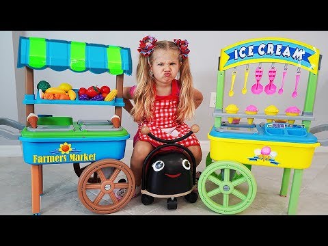 Диана и магазин Мороженого - история про двойняшек