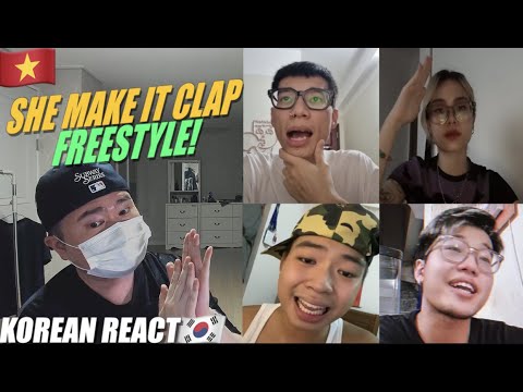🇻🇳🇰🇷🔥Korean Hiphop Junkie react to [SHE MAKE IT CLAP FREESTYLE] (MCK, TLINH, WXRDIE & RICHCHOI)