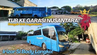 Download lagu TOURING THE NUSANTARA GARAGE! Feel Like You're Back in the 90s, Filled with Legendary Buses! mp3