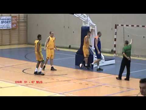 OZKosz Cz-wa Liga Okręgowa 2011/2012 27.02.12 OSiR Kłobuck - UKS MUSTAF Częstochowa  4 kwarta