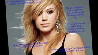 Kelly Clarkson Tip Of My Tongue